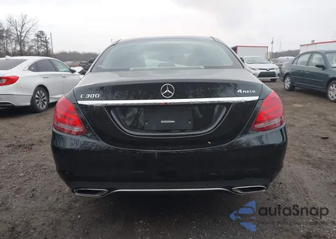 2018 Mercedes-Benz C 300 4Matic from USA, damaged, VIN WDDWF4KB8JR324492